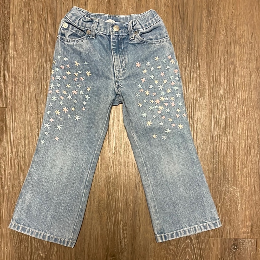 Baby Gap- flare jeans, 3 years